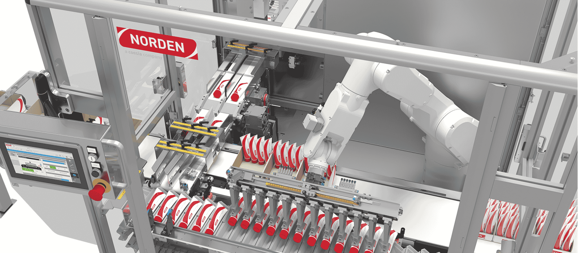 Automatic tray packer and packing solutions