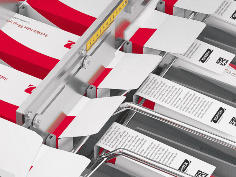 Cartoning machine NC 100 Norden cover photo