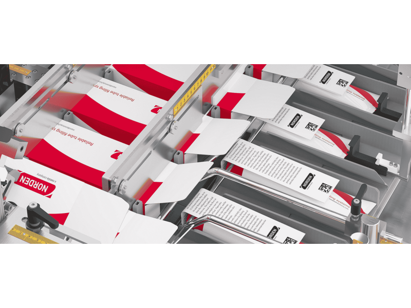 Cartoning machine NC 100 Norden cover photo